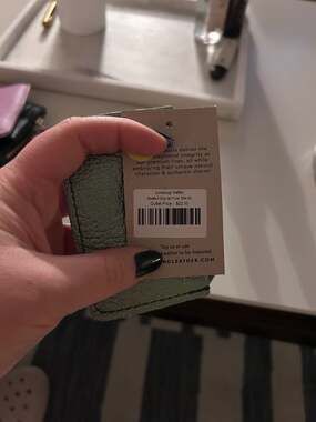 Lovebug Wallet in Beetle Metallic Leather